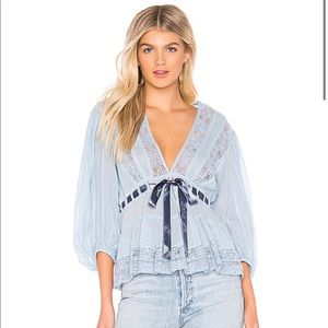 NWOT Romantic Tunic Free People large
